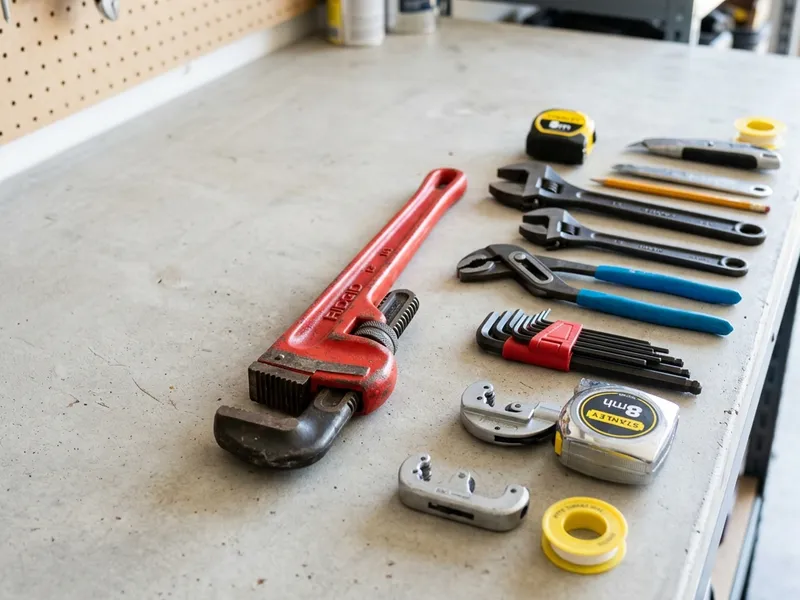 Professional plumbers in Mapleton, MN equipped with top-tier tools for residential and commercial plumbing services.